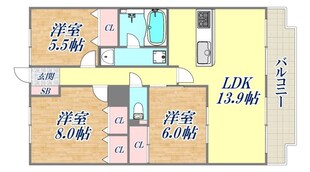 グランドールの物件間取画像